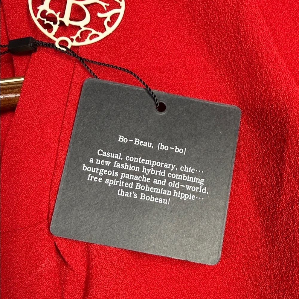 Bobeau Bold Red Dress - Picture 4 of 7